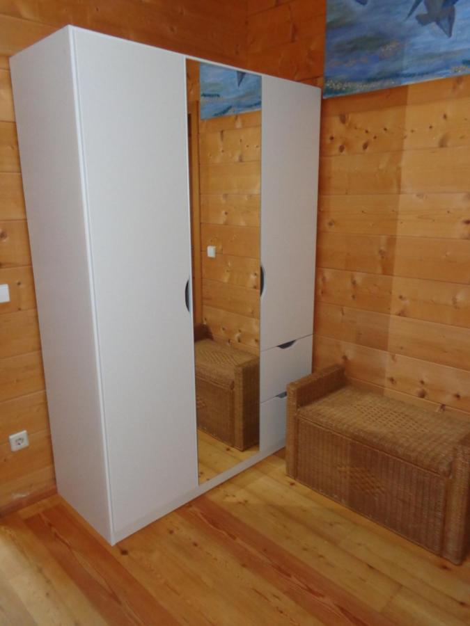 Barrierefreies Zimmer Im Blockhaus Mit Sauna Am See Soyen 外观 照片