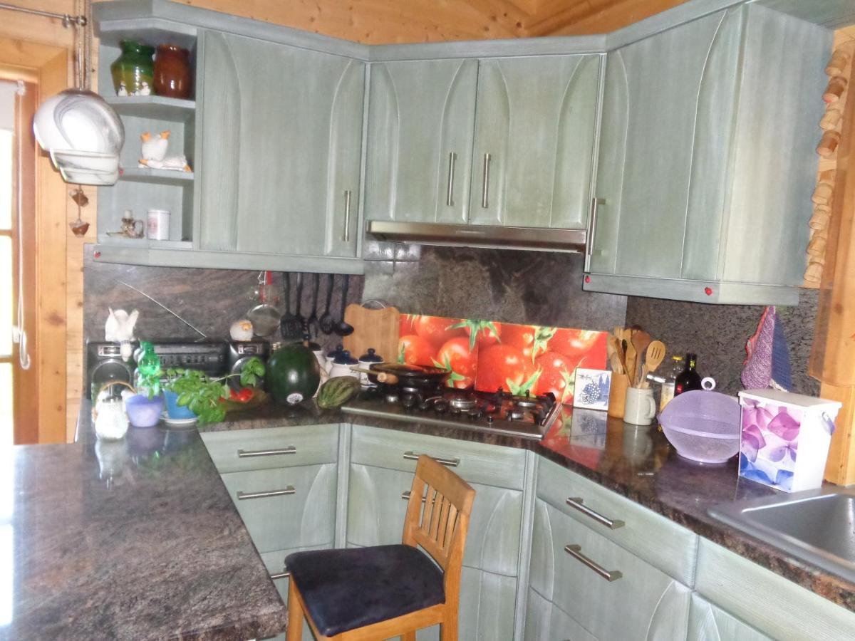 Barrierefreies Zimmer Im Blockhaus Mit Sauna Am See Soyen 外观 照片